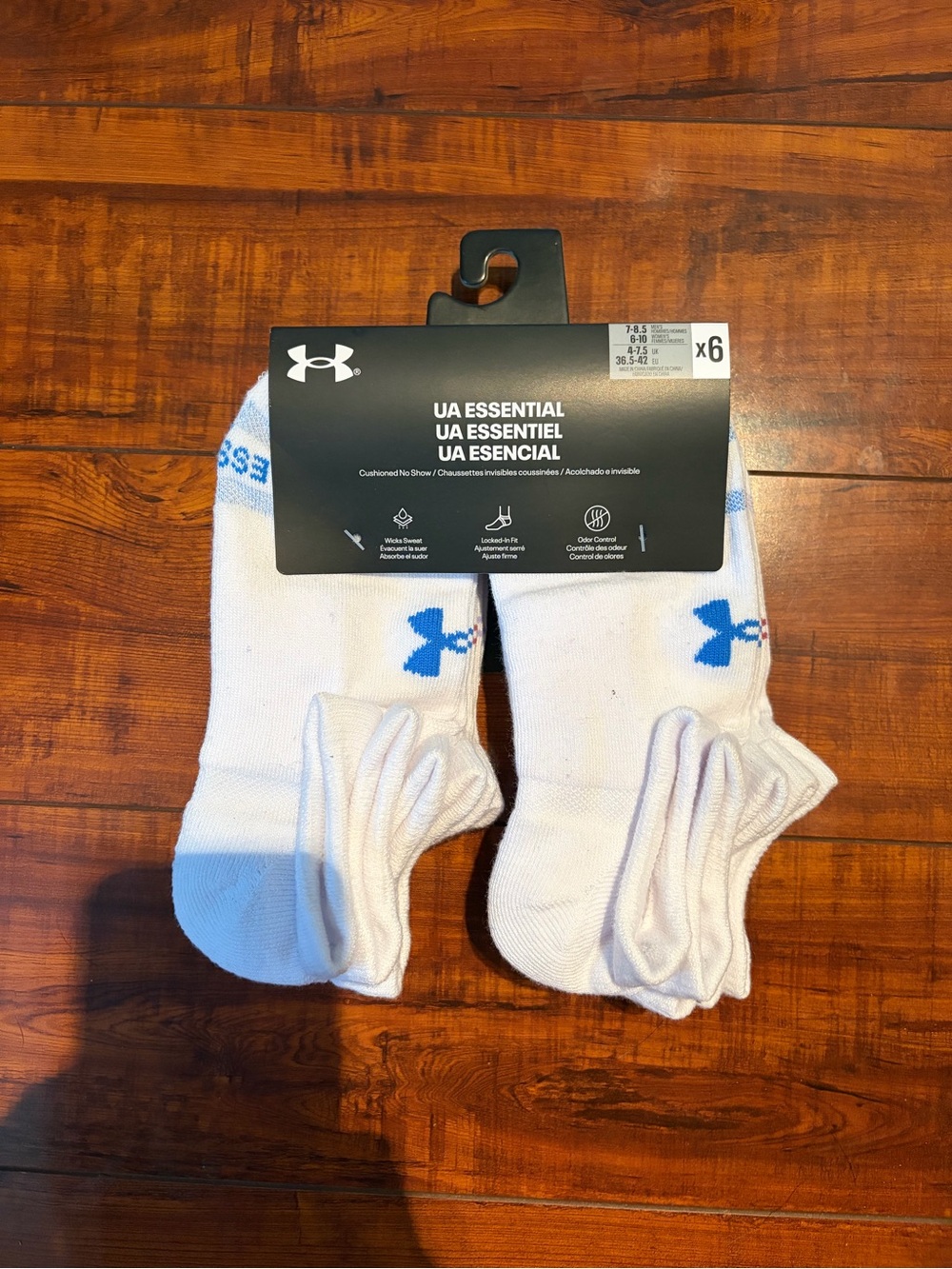 NWT Under Armour White Ankle Socks | 6 Pack